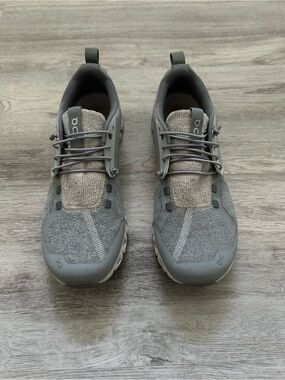 On Cloud Terry Silver Gray Running Sneakers Women’s 9.5 EU 41